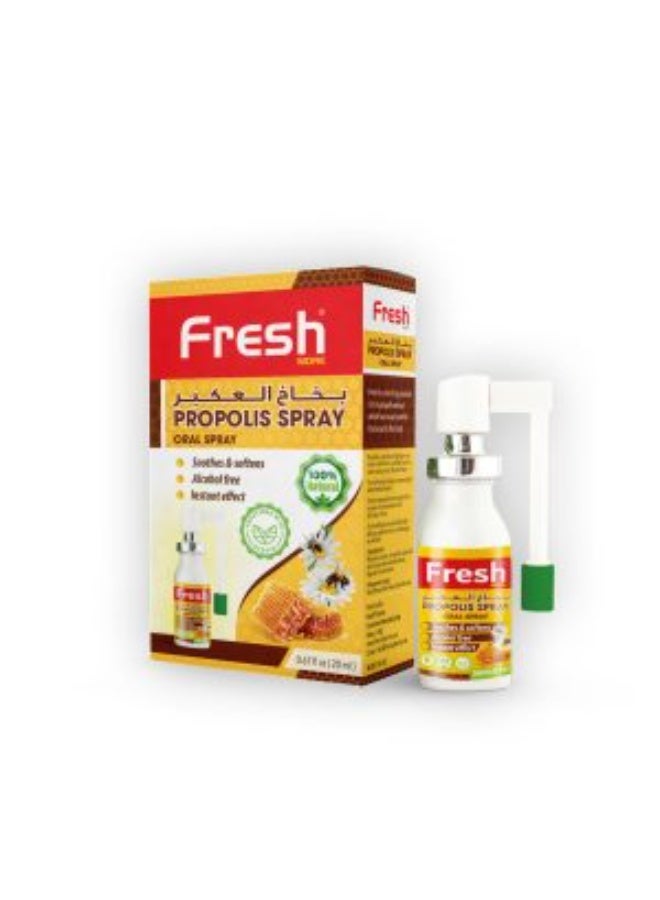 Fresh More Propolis Fresh More Mouth Spray Menthol + Eucalyptus Extract 20ML  Pocket-Size, Use Anytime Anywhere. - Image 2